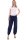 Pumphose low waist mit Bindegürtel 3418  (dunkelblau 34-40)