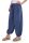 Pumphose low waist mit Bindegürtel 3418  (jeansblau 34-40)
