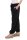 Pumphose low waist mit Bindegürtel 3418  (schwarz 34-40)