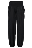 Pumphose mit Zierknöpfen (schwarz 34-40)