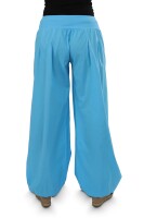 Pumphose low waist mit Holzzierknöpfen (babyblau 34-40)