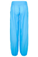 Pumphose low waist mit Holzzierknöpfen (babyblau 34-40)