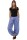 Pumphose low waist mit Holzzierknöpfen (jeansblau 34-40)