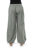 Pumphose low waist mit Holzzierknöpfen (oliv 34-40)