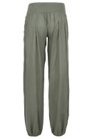 Pumphose low waist mit Holzzierknöpfen (oliv 34-40)