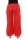 Pumphose low waist mit Holzzierknöpfen (rot 34-40)