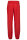 Pumphose low waist mit Holzzierknöpfen (rot 34-40)