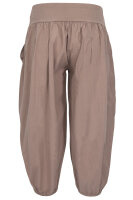 Pumphose Capri mit Holzzierknöpfen (fango 34-40)