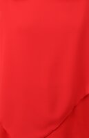 malito Damen Chiffonbluse asymmetrischer Schnitt 10732 (rot 34-44)