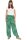 Aladinhose mit Print Pluderhose 7185 (grün)