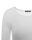 Basic Rundhals Langarmshirt Skinny Fit  1093 - Weiß S