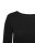 Basic Rundhals Langarmshirt Skinny Fit  1093 - Schwarz S