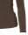 Basic Rundhals Langarmshirt Skinny Fit  1093 - Dunkelbraun S