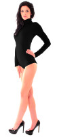Thermo Body mit Rollkragen  0525 - Schwarz L