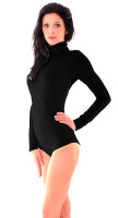 Thermo Body mit Rollkragen  0525 - Schwarz L