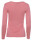 Basic Rundhals Langarmshirt Skinny Fit  1093 - Pfirsichrosa M