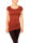 Kurzarm Longshirt  1002 - Terracotta L