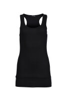 Classic Tanktop Skinny Fit  8002 - Schwarz