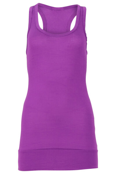 Classic Tanktop Skinny Fit  8002 - Violett