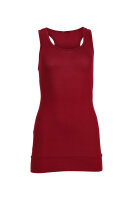 Classic Tanktop Skinny Fit  8002 - Dunkelrot
