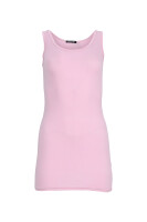 Extra langes Trägertop Skinny Fit  9002 - Hellrosa (hell altrosa)