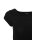 Basic Kurzarm T-Shirt Skinny Fit 1001 - Schwarz M