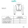 Mesh Cardigan Jäckchen transparent  7058 - Khaki