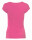 Basic Kurzarm T-Shirt Skinny Fit 1001 - Pink L