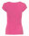 Basic Kurzarm T-Shirt Skinny Fit 1001 - Pink S