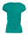 Basic Kurzarm T-Shirt Skinny Fit 1001 - Tealblue L