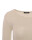 Basic Rundhals Langarmshirt Skinny Fit  1093 - Beige S