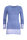 Langarm Longshirt mit Spitzensaum  0998 - Jeansblau S/M