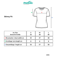 Basic Kurzarm T-Shirt Skinny Fit 1001 - Pfirsichrosa M