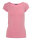 Basic Kurzarm T-Shirt Skinny Fit 1001 - Pfirsichrosa M