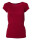 Basic Kurzarm T-Shirt Skinny Fit 1001 - Dunkelrot L