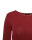 Basic Rundhals Langarmshirt Skinny Fit  1093 - Dunkelrot S