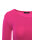 Basic Rundhals Langarmshirt Skinny Fit  1093 - Dunkel Pink S