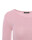Basic Rundhals Langarmshirt Skinny Fit  1093 - Hellrosa S