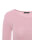 Basic Rundhals Langarmshirt Skinny Fit  1093 - Hellrosa M