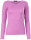 Basic Rundhals Langarmshirt Skinny Fit  1093 - Fliederrosa L