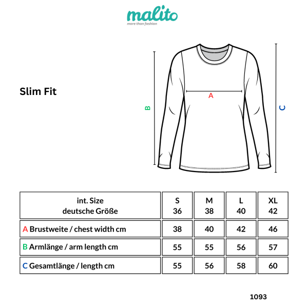 Basic Rundhals Langarmshirt Skinny Fit 1093 - Zitronengelb S