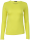 Basic Rundhals Langarmshirt Skinny Fit 1093 - Zitronengelb S