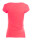 Basic Kurzarm T-Shirt Skinny Fit 1001 - Erdbeerrot L