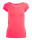 Basic Kurzarm T-Shirt Skinny Fit 1001 - Erdbeerrot L