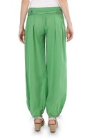 Pumphose in Uni Farben Stoffhose 3417 grün