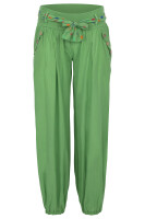 Pumphose in Uni Farben Stoffhose 3417 grün