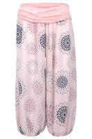 kurze Pumphose mit Print 7182 rosa