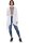 asymetrischer langarm Cardigan (weiß S/M)