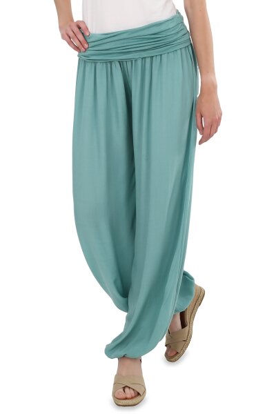 Pumphose in Unifarben Aladinhose 1482 jade