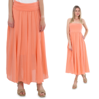 Rock / Bandeaukleid mit Jerseybund 80150